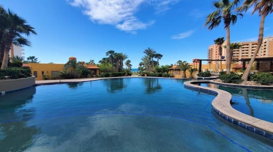 One of Bella Sirena's many pools