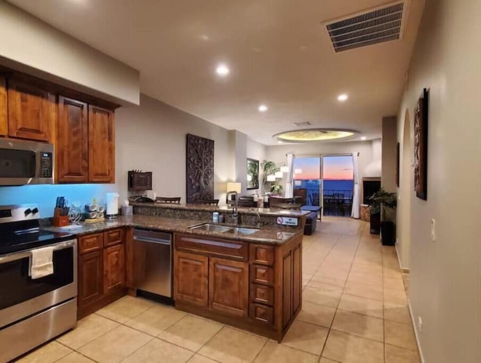 Sea of Cortez view from the kitchen