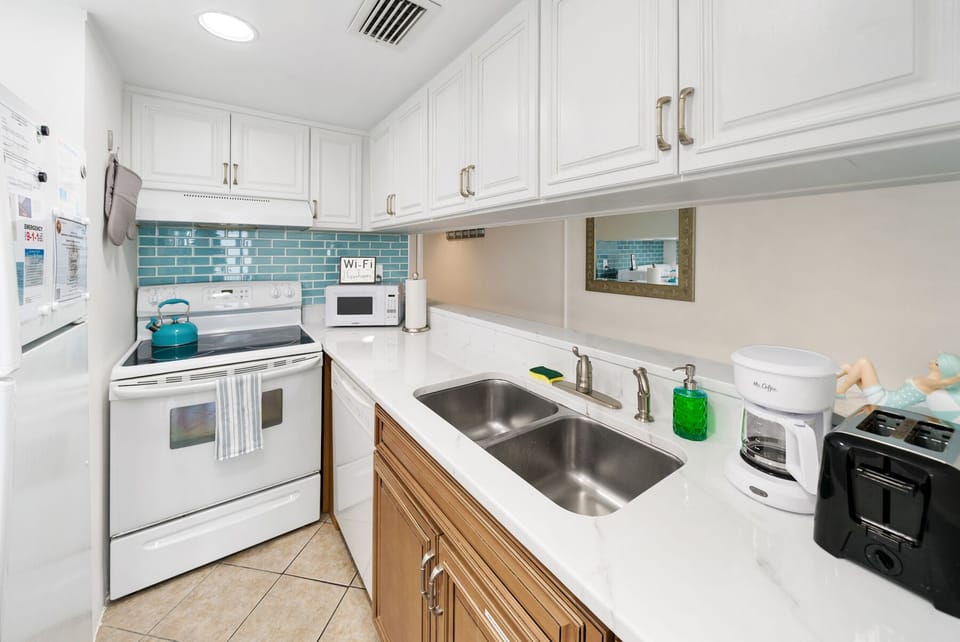 Everything you need to cook, dine, and unwind.
