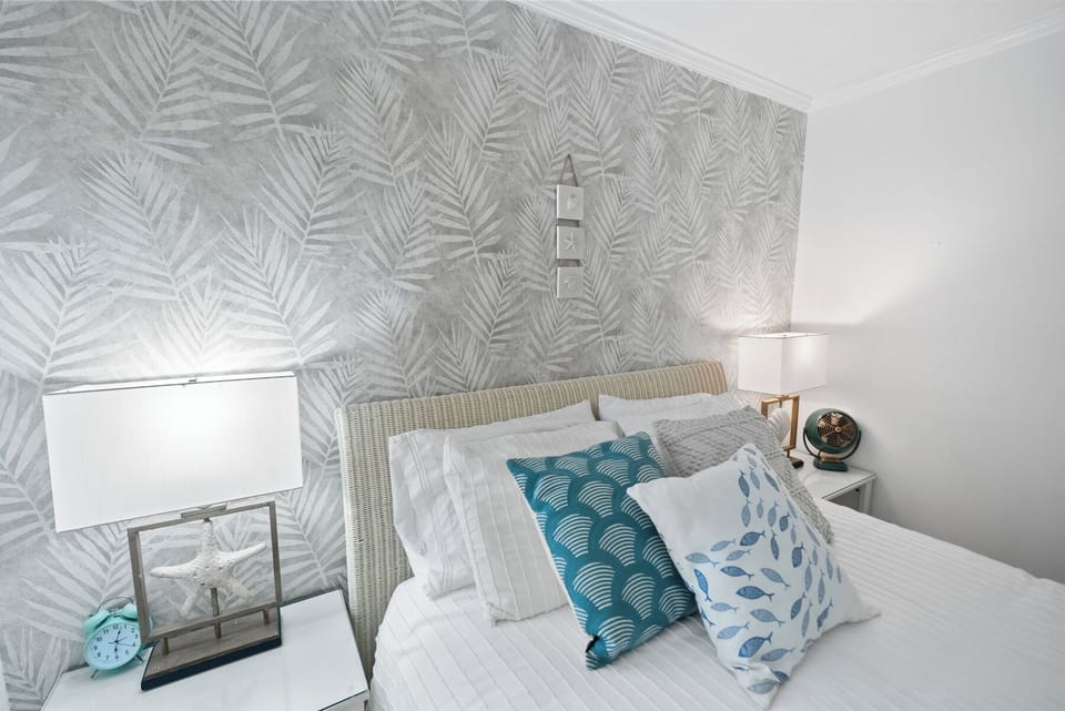 Cozy bedroom details.