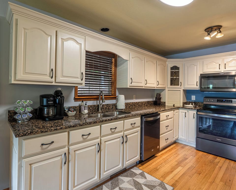 Cook up your favorites in a fully equipped kitchen—everything you need, just like home.