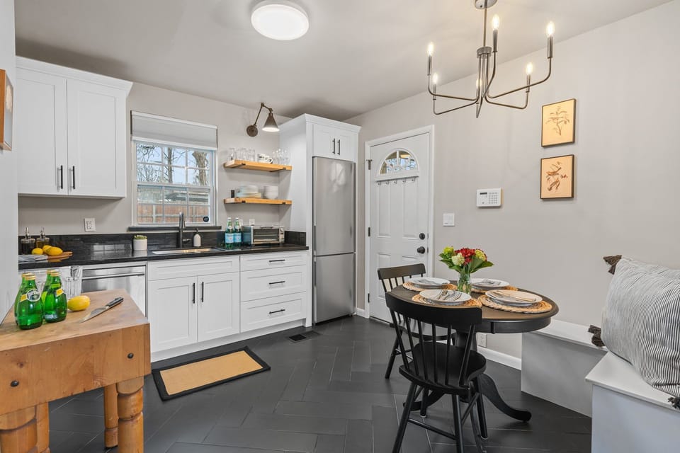 Stocked kitchen