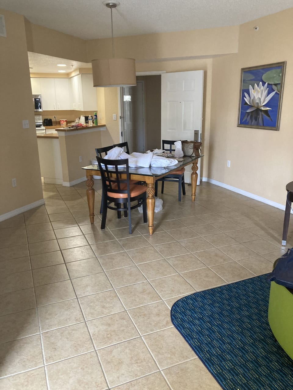Example dining area 