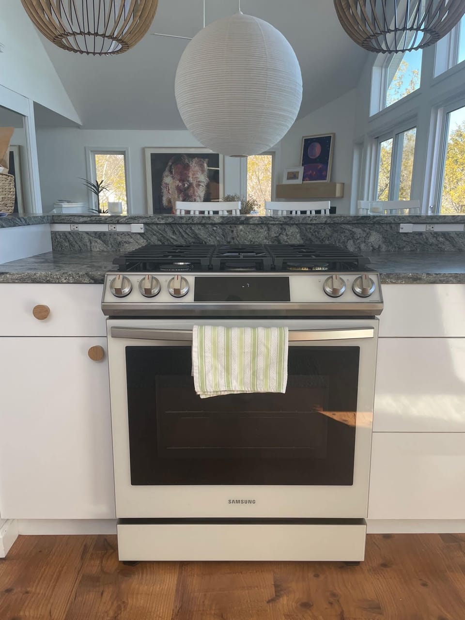 Brand new gas stove.