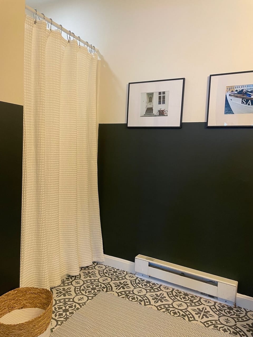Lower level bathroom with Shower