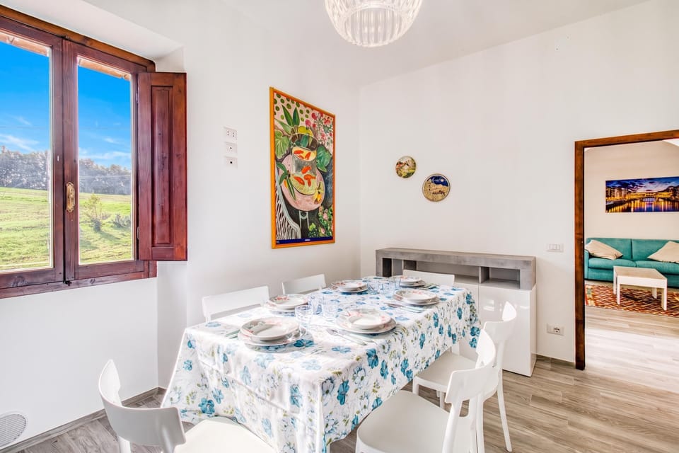 Kitchen and dining area