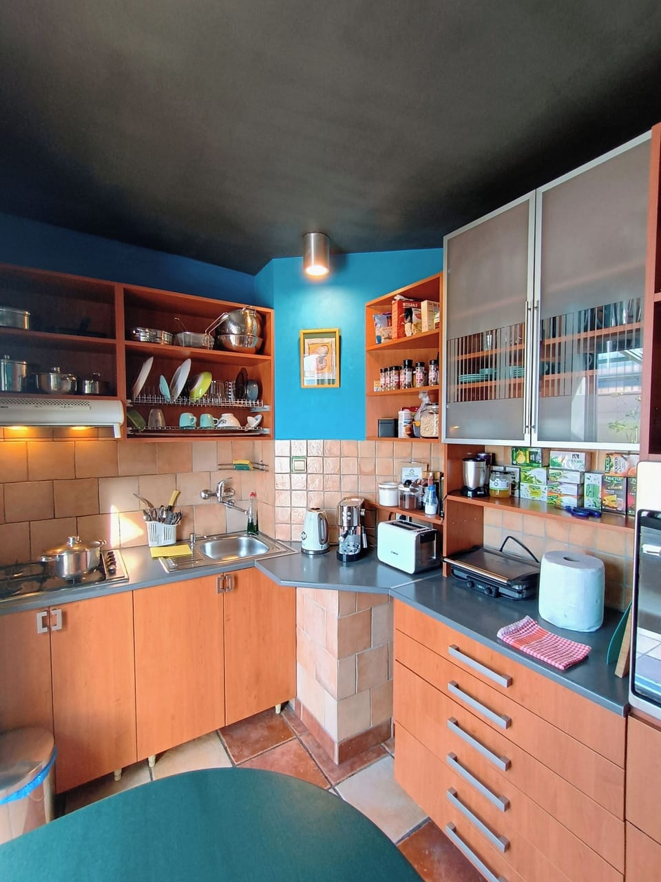 Apartment, 1 Bedroom, Smoking, Terrace | Private kitchen