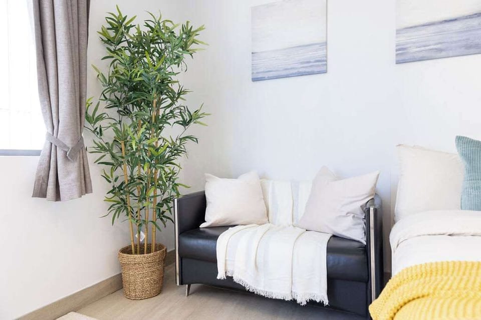 A comfy 2-seater couch.