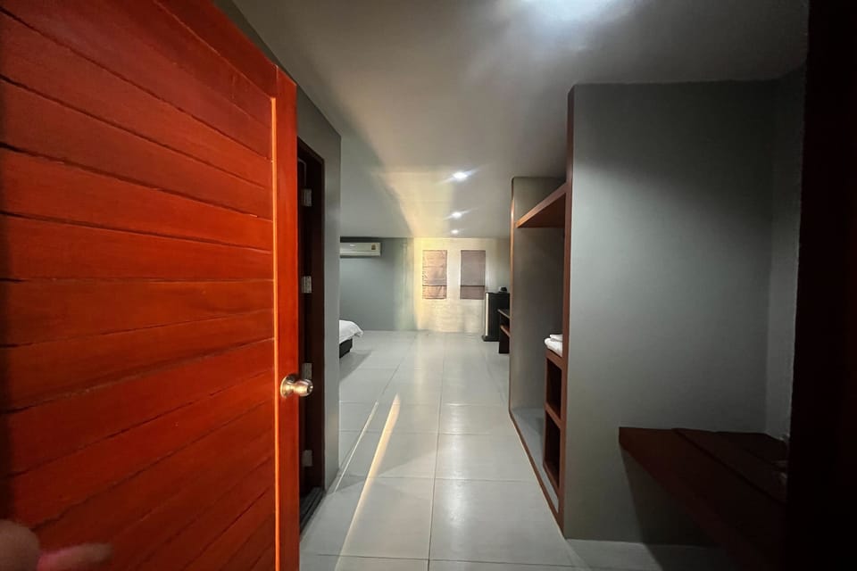 Standard Double Room, City View | Desk, blackout drapes, WiFi (free), bed sheets