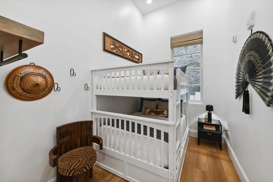 Bedroom 7 | Full Over Full Bunk Beds | Suite 102 First Floor