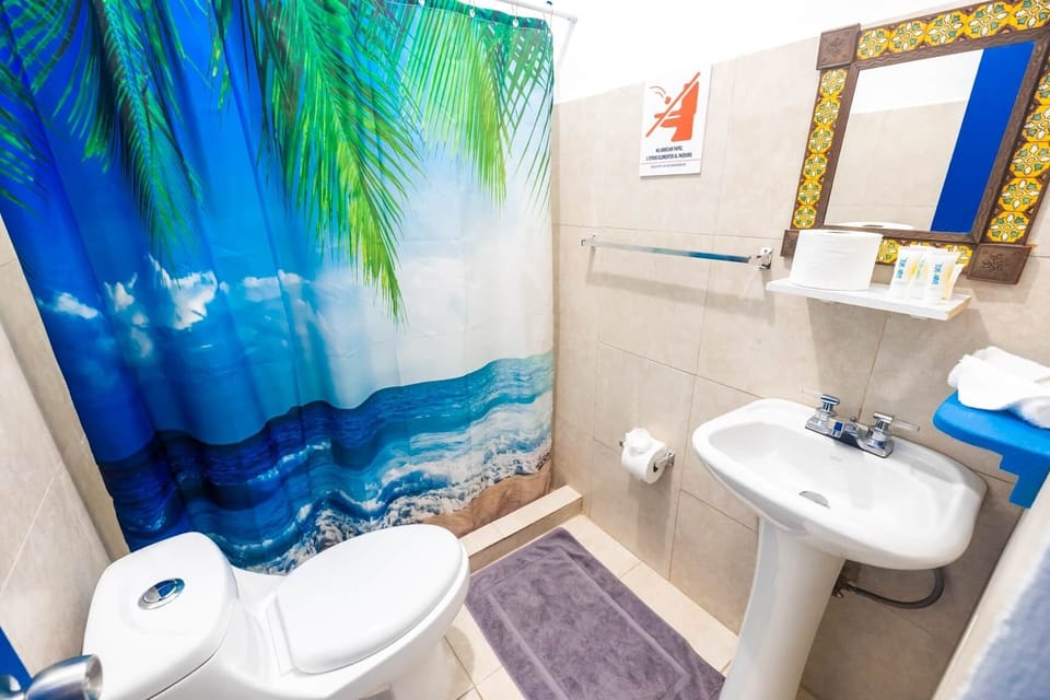 Private Bathroom with included toiletries.