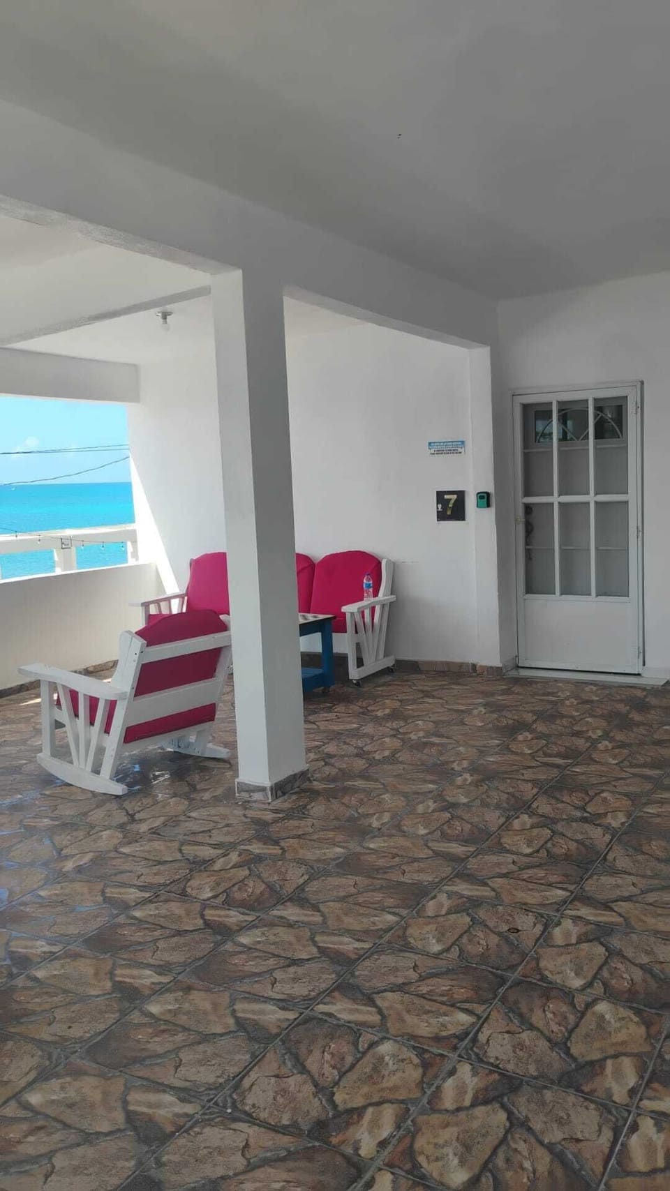 Relaxing Area on Upstairs Terrace