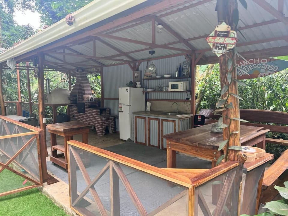Kitchen from the yard view