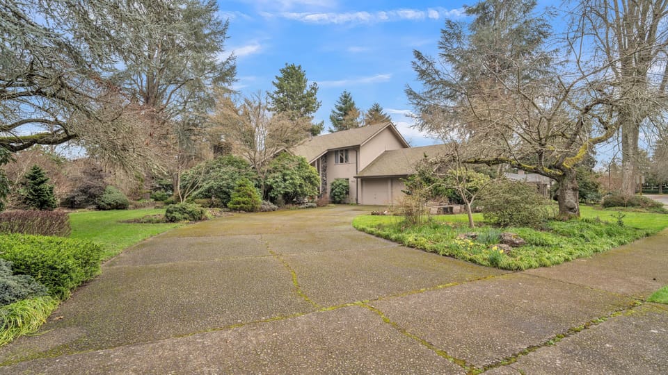 Outdoors, Grass, Tree, House, Fir