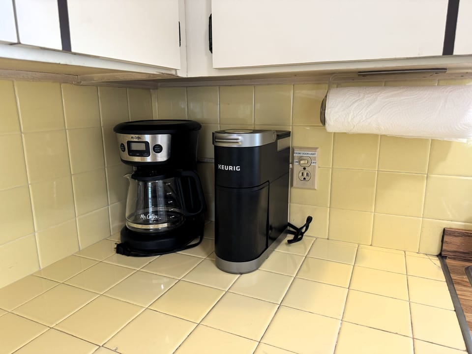 *Keurig left by prior guest