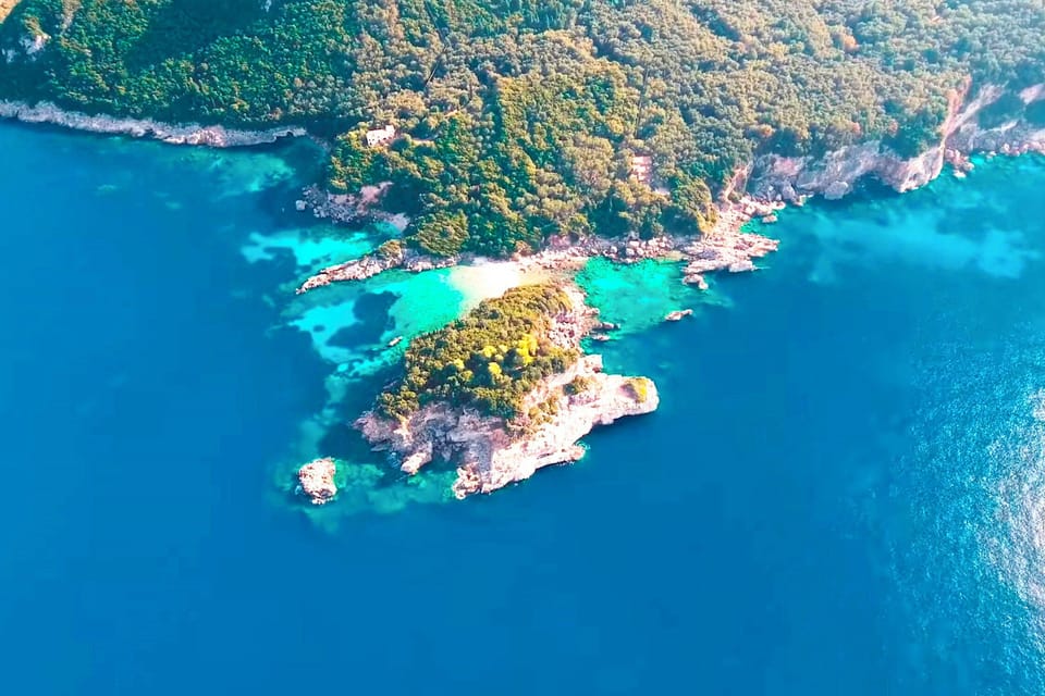 Secluded Limni beach. 5min away with a boat rent