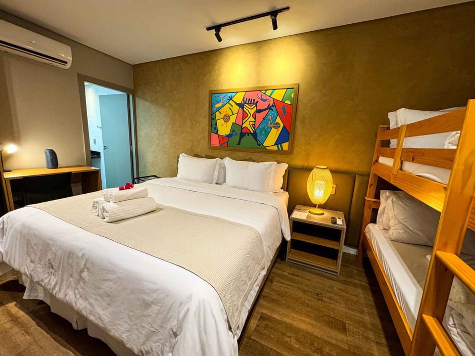 Family Quadruple Room | Premium bedding, pillowtop beds, minibar, in-room safe