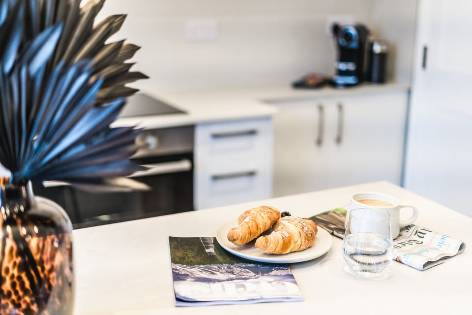 Classic Apartment, City View | Private kitchen | Full-size fridge, microwave, oven, stovetop