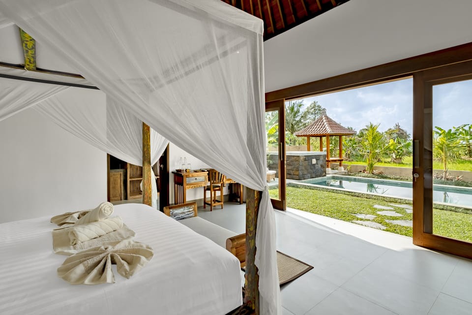 Villa, 1 Bedroom, Pool View | 1 bedroom, free WiFi