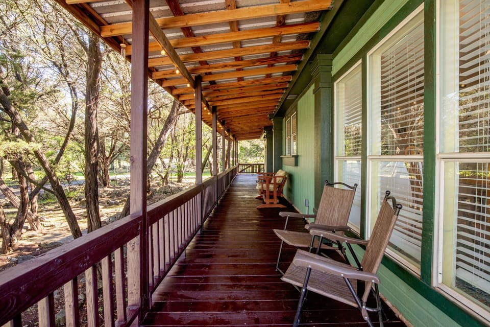 Side deck leads to gated entry and faces the wild life area (deer, fox, etc.)