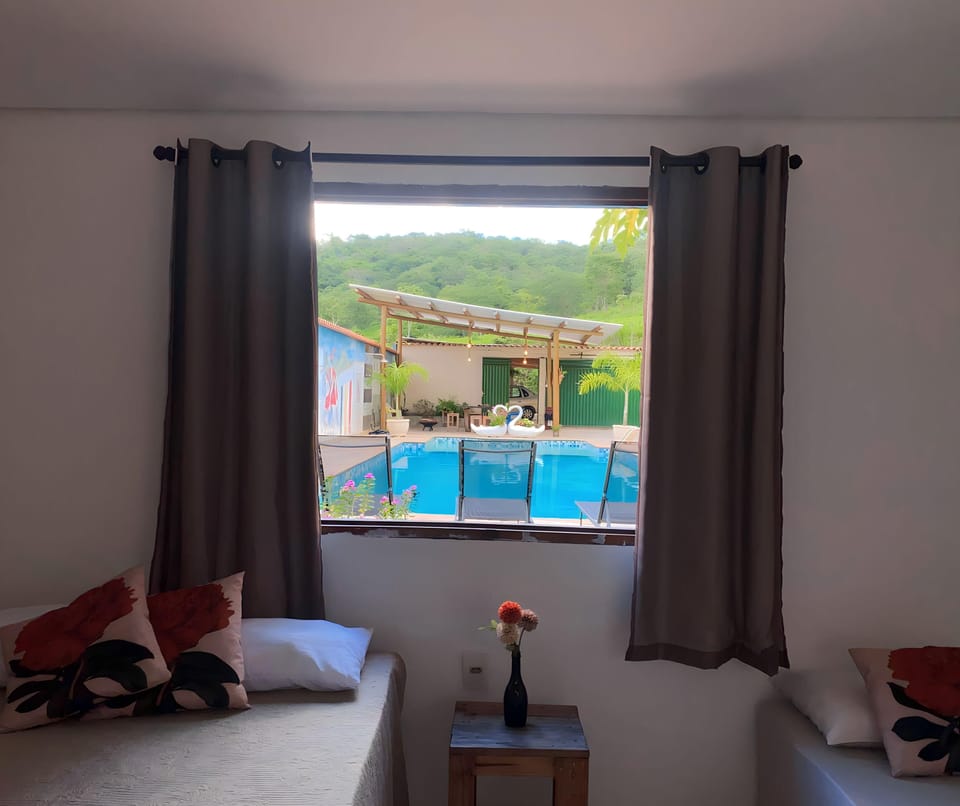 Family Suite, Pool View | Hypo-allergenic bedding, desk, laptop workspace, free WiFi