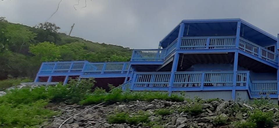 Front of house from beach view.
