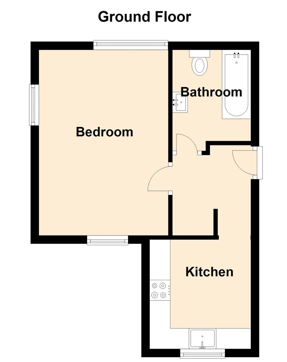 The Little Nest - floorplan