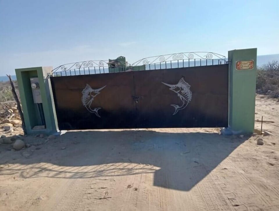 Gates to your relaxing time at our piece of paradise