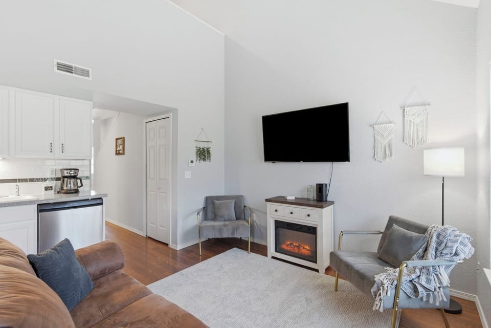 The perfect spot to relax and catch up on your favorite series.