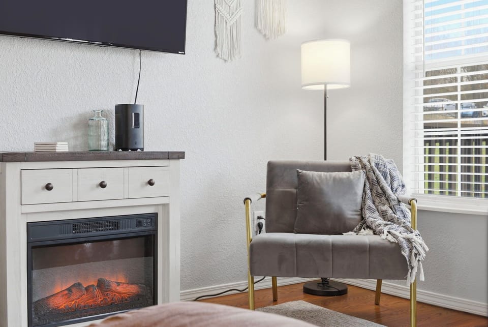 Lounge in style in your warm and inviting living area.