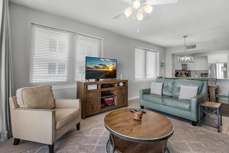 Apartment, Multiple Beds (Summerwind Center 1304) | Living area | Flat-screen TV