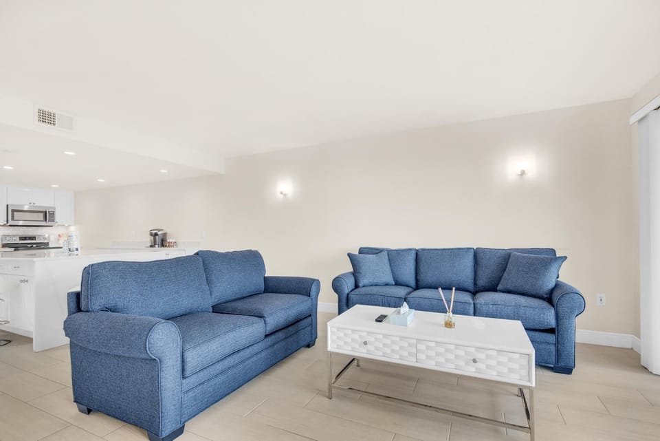 Condo, 1 King Bed with Sofa bed (Santa Rosa Dunes 425) | Living area | TV