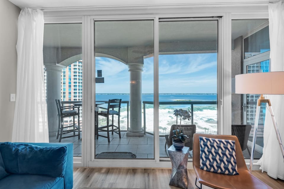 Condo, Multiple Beds (Portofino Island Resort 3-1206) | Living area | TV