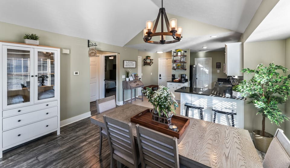 Dining Area and Kitchen