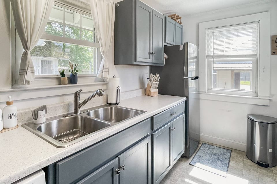 Great space for cooking up a seaside feast