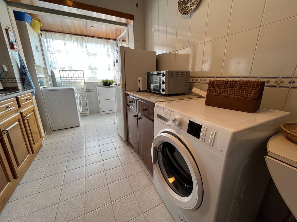 Apartment | Private kitchen | Full-size fridge, microwave, oven, stovetop