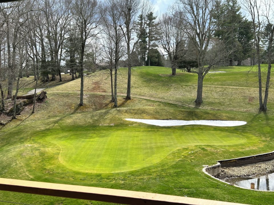 View from the primary covered deck