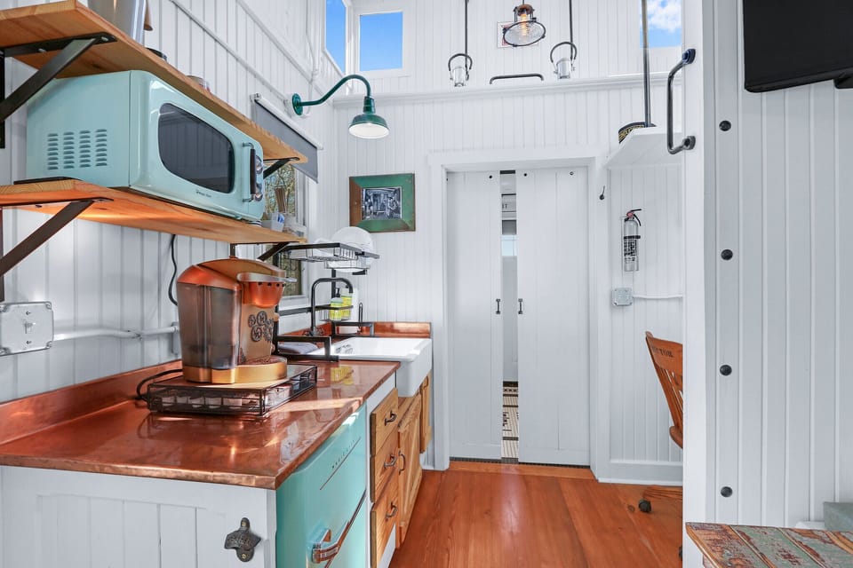 Bright space with custom detailing and luxurious touches