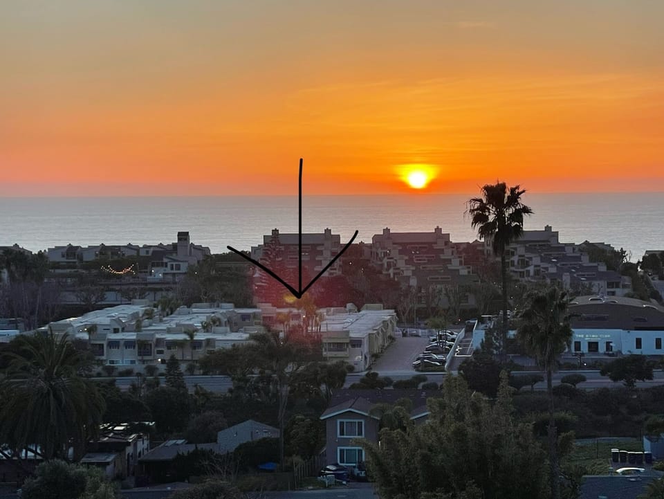 Exact location of resort where unit is located in relation to the ocean.