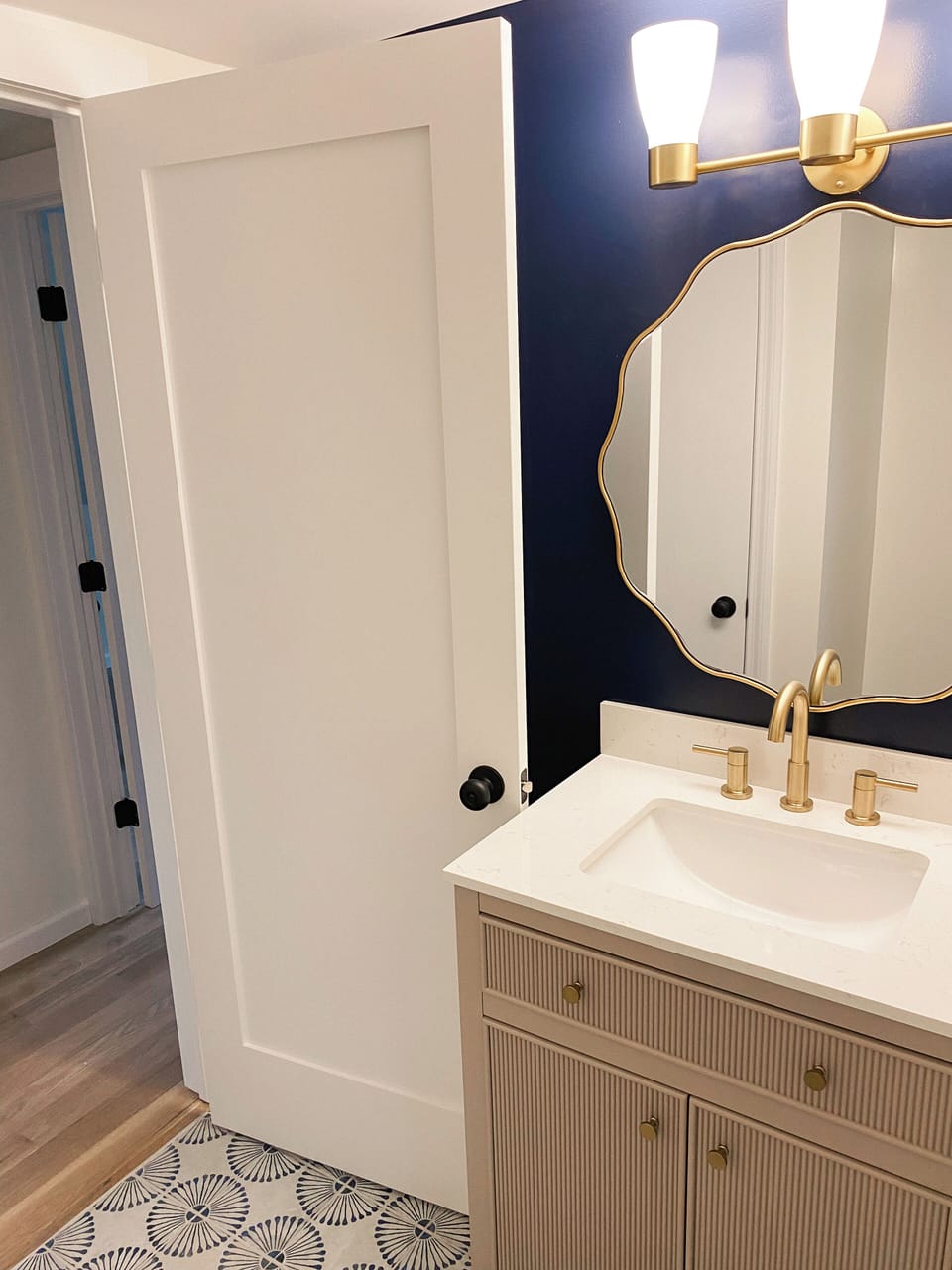 Renovated upstairs full bath