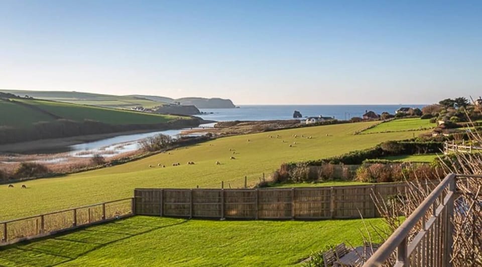 Spectacular sea and coastal views from the spacious master bedroom balcony