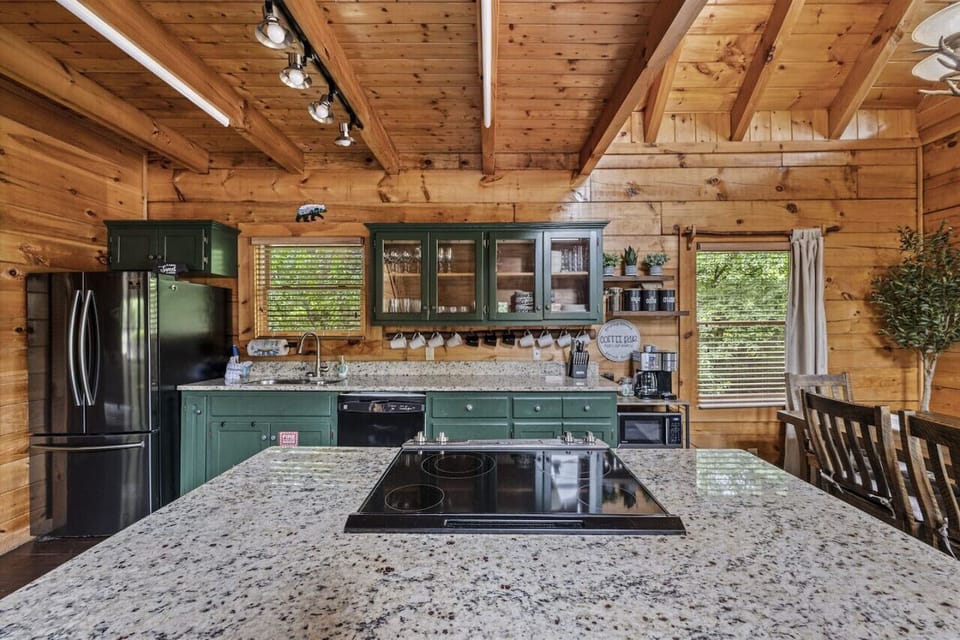 Kitchen and Coffee Bar with complimentary coffee