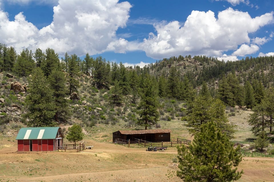 Barn across the valley