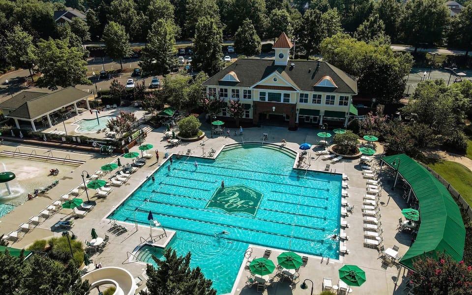 Huge pool for your enjoyment
