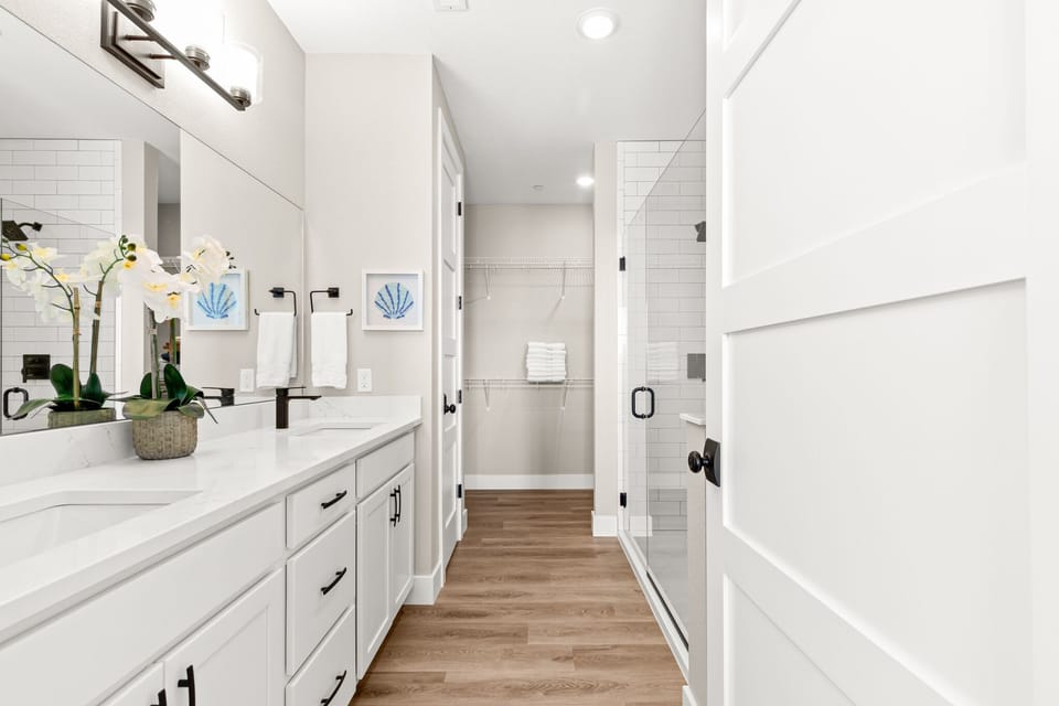Master Bath double vanity
