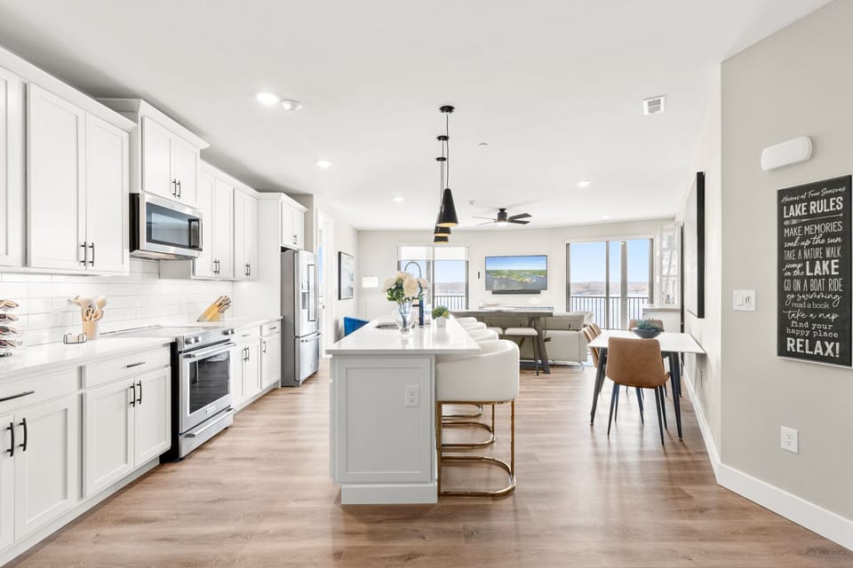 Kitchen from entryway