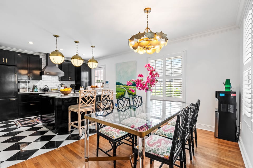 There is something about hanging out in a gorgeous kitchen that makes everything more enjoyable.