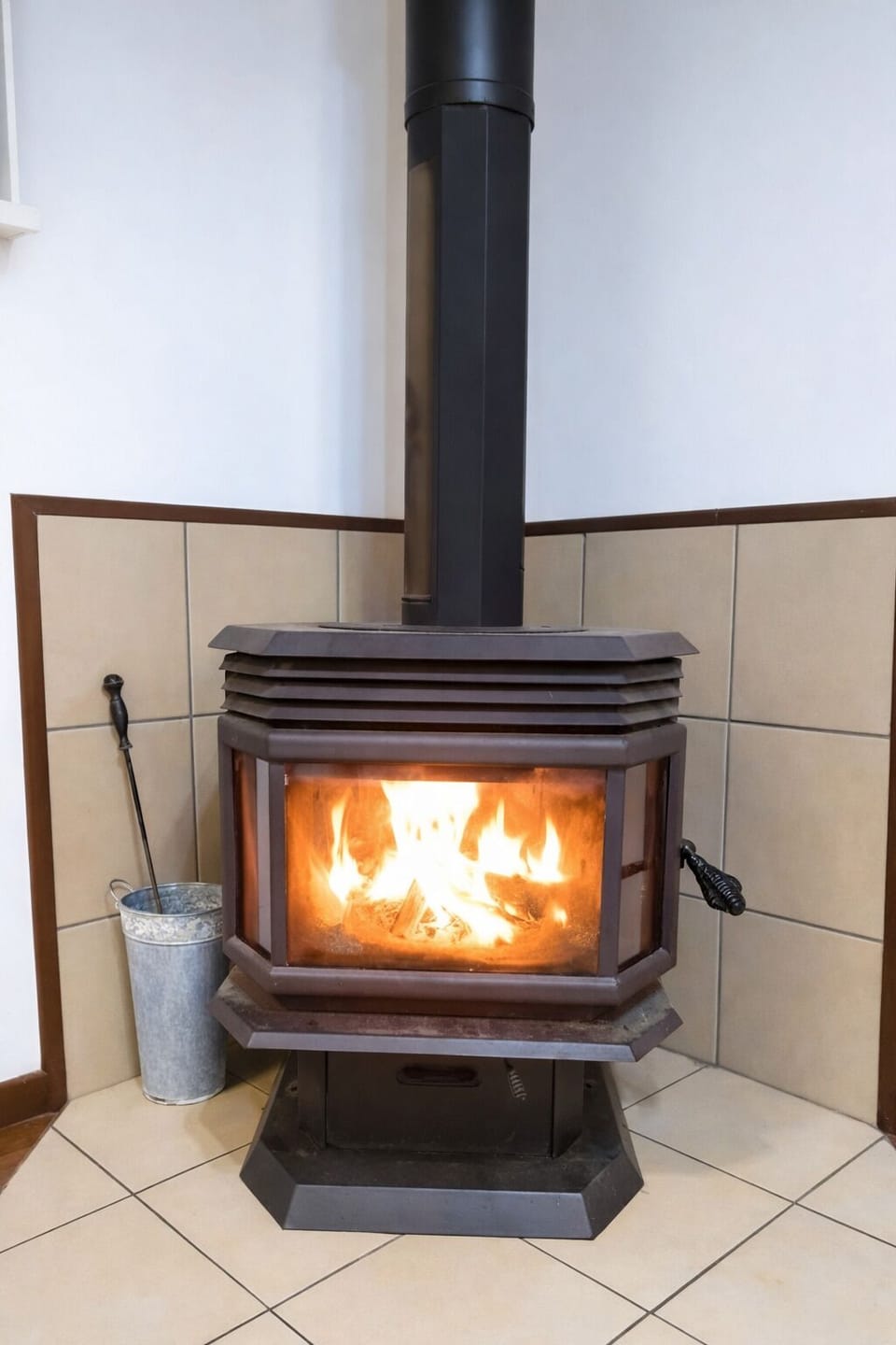 Cosy up by the crackling fire in winter