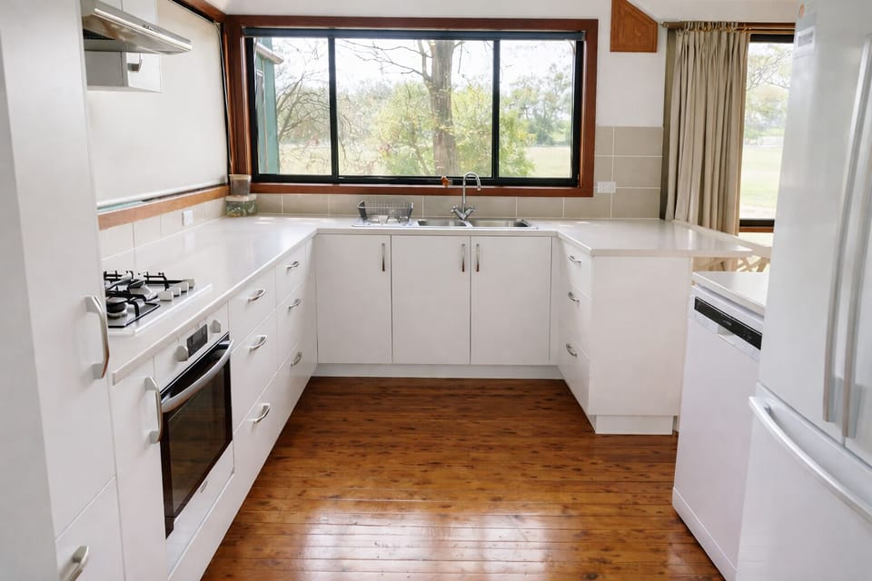 Large, fully equipped kitchen perfect for big families