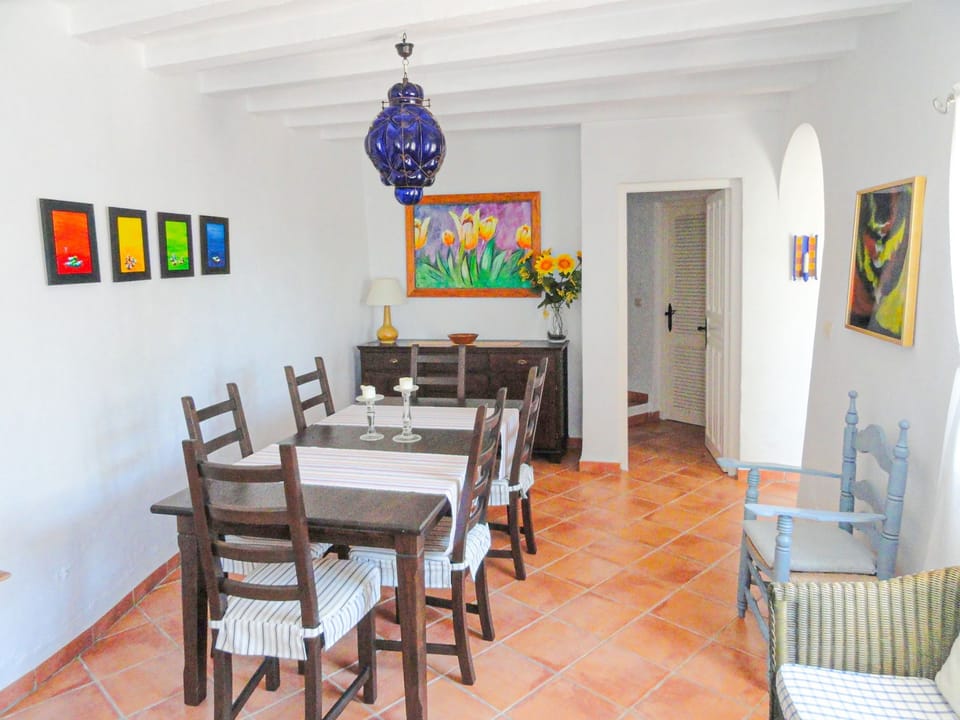 The traditional Dining area